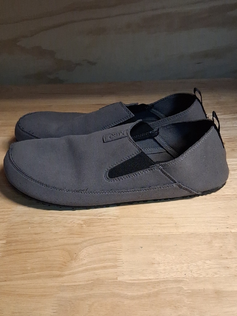 Xero Shoes Mens Sunrise Slip On Gray Sneaker 12.5